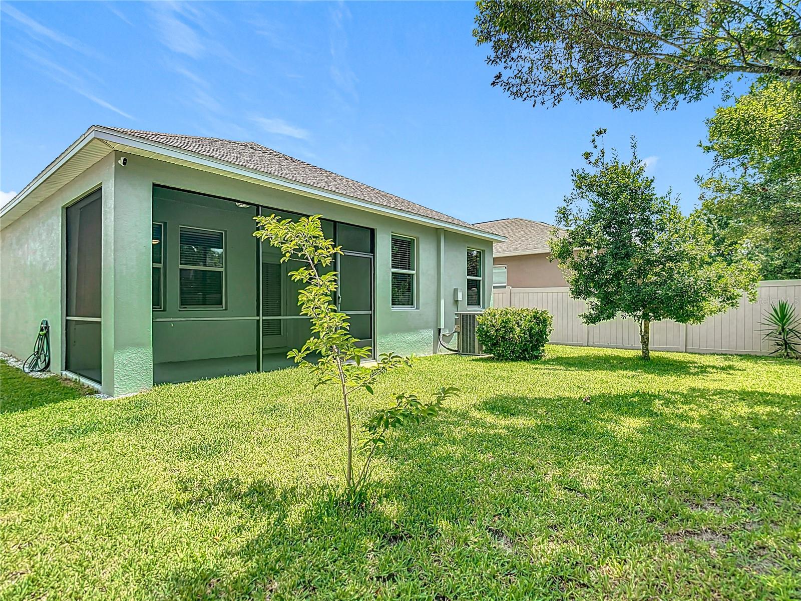 REAR OF HOME