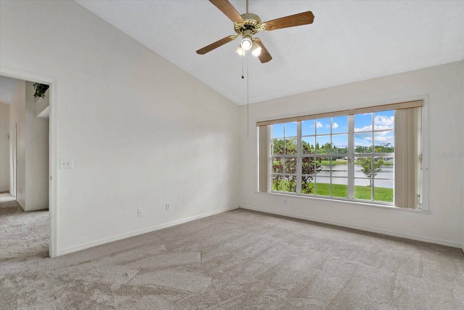 Master bedroom not stage