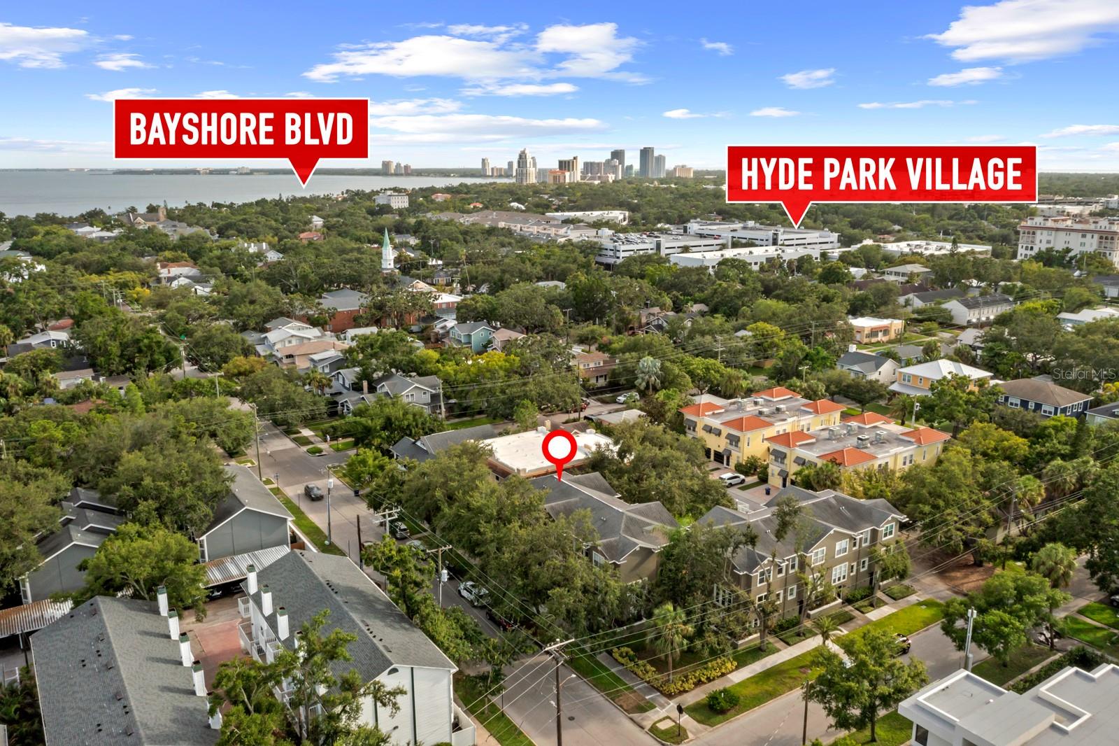 3 blocks from Hyde Park Village 4 Blocks to Bayshore