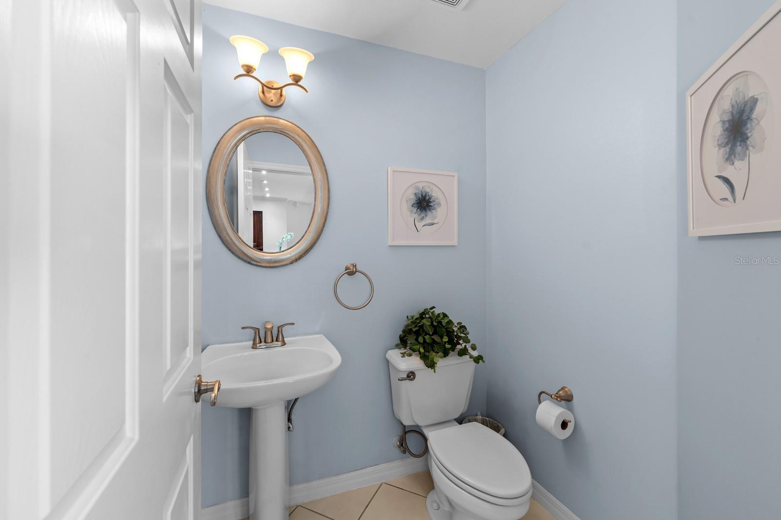 2nd floor half bath