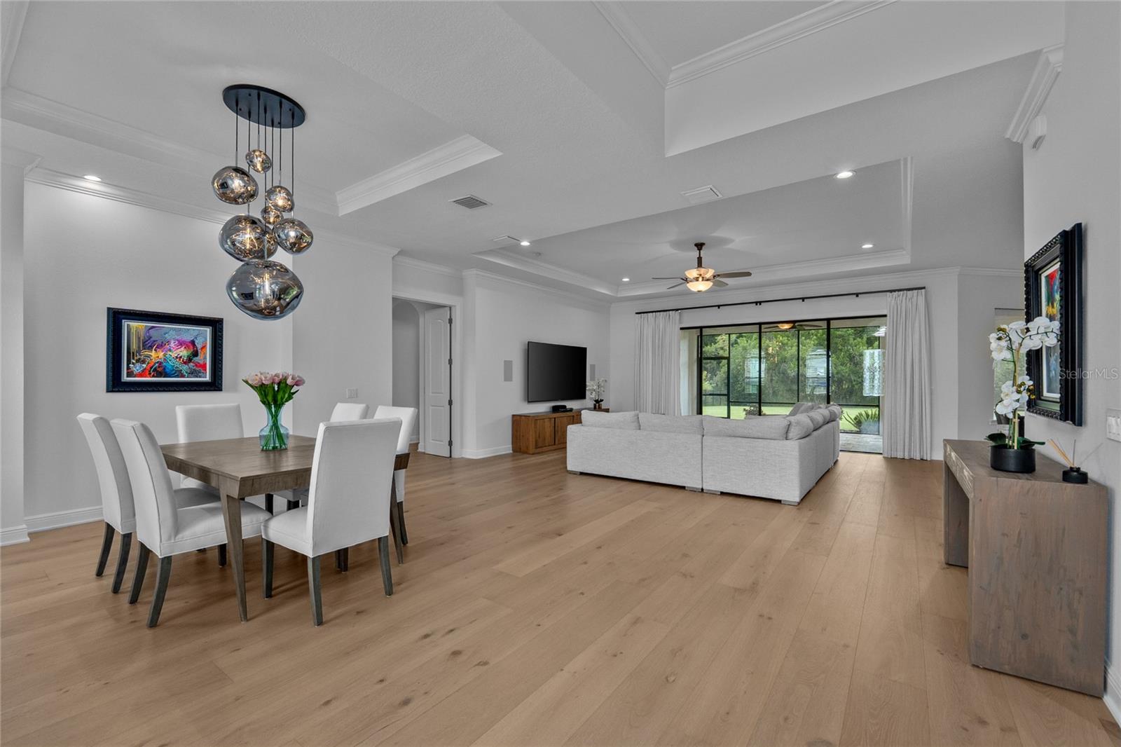 This open floor plan is perfect for entertaining