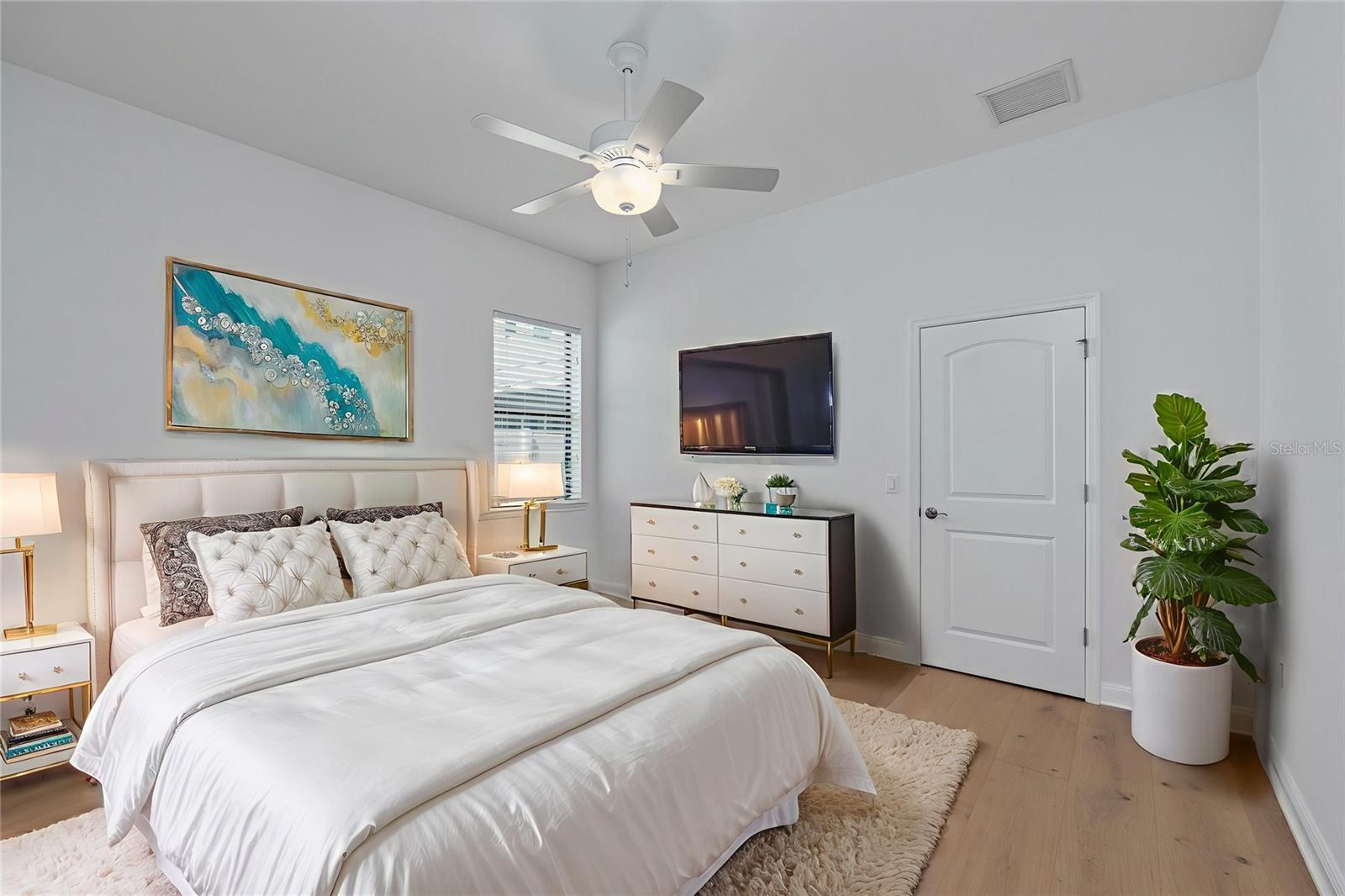 Bedroom 2 with a walk in closet