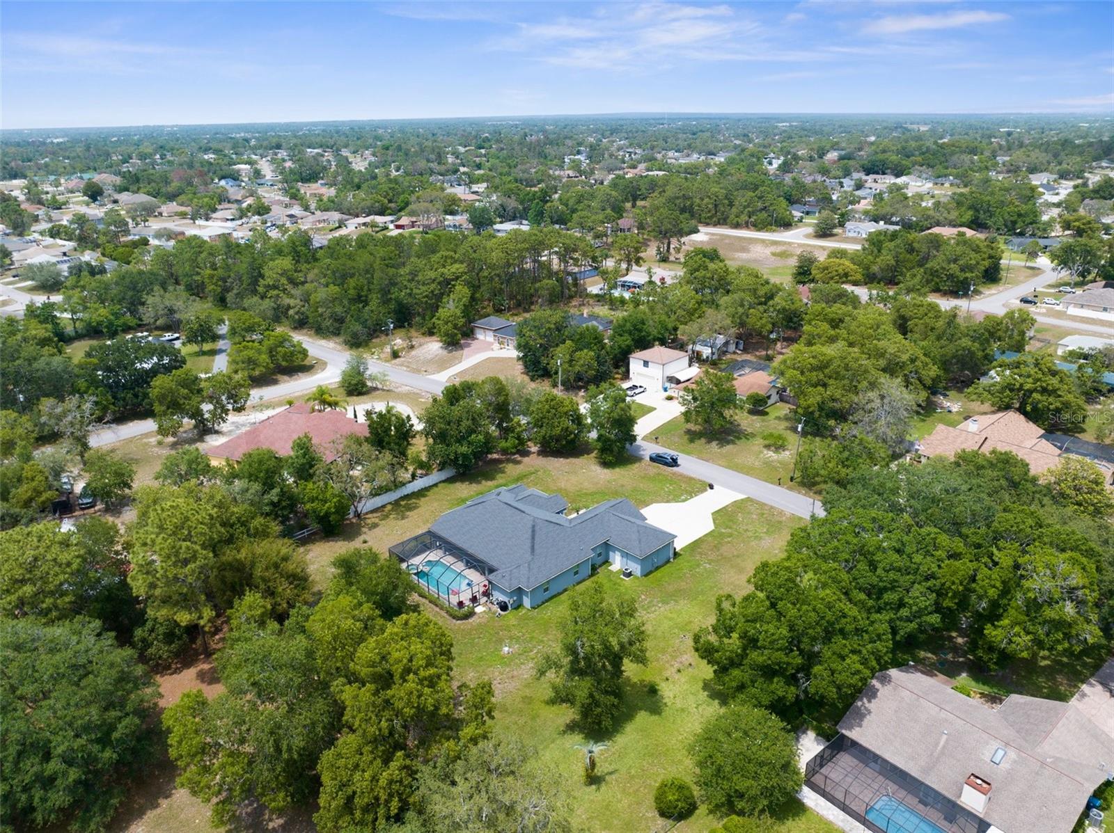 Rear Aerial of Proeprty