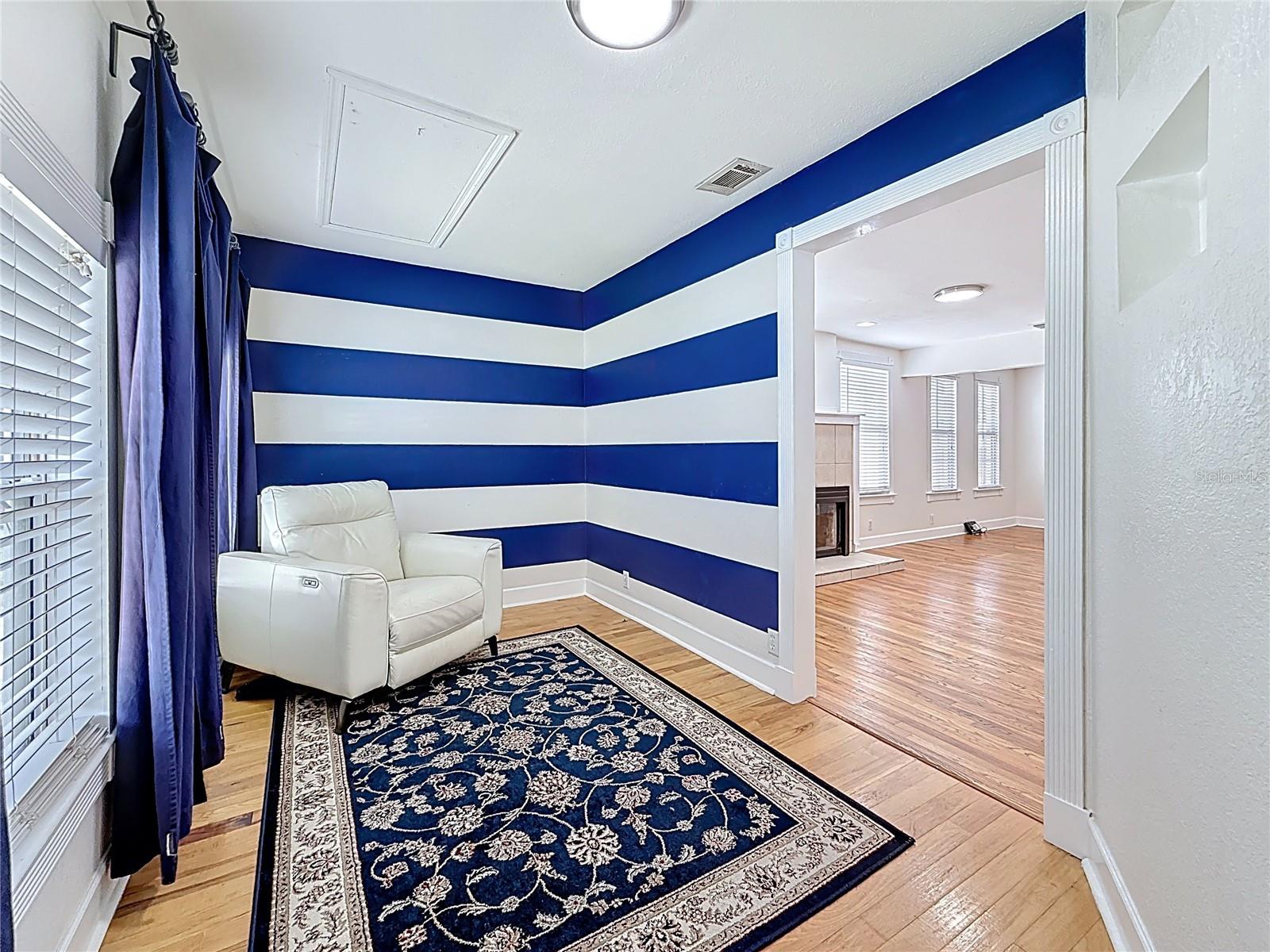 Upon entry, you will love the Original Wood floors that continue throughout, versatile front foyer space (can be used as an Office/Art Studio/Yoga Room), and the light-filled floor plan
