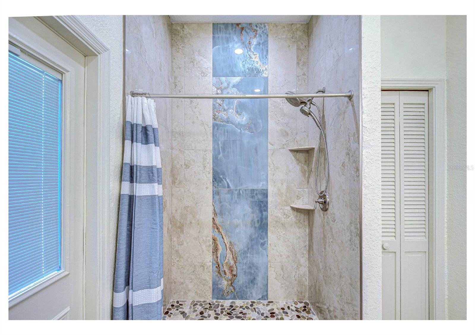 Stunning remodeled shower!