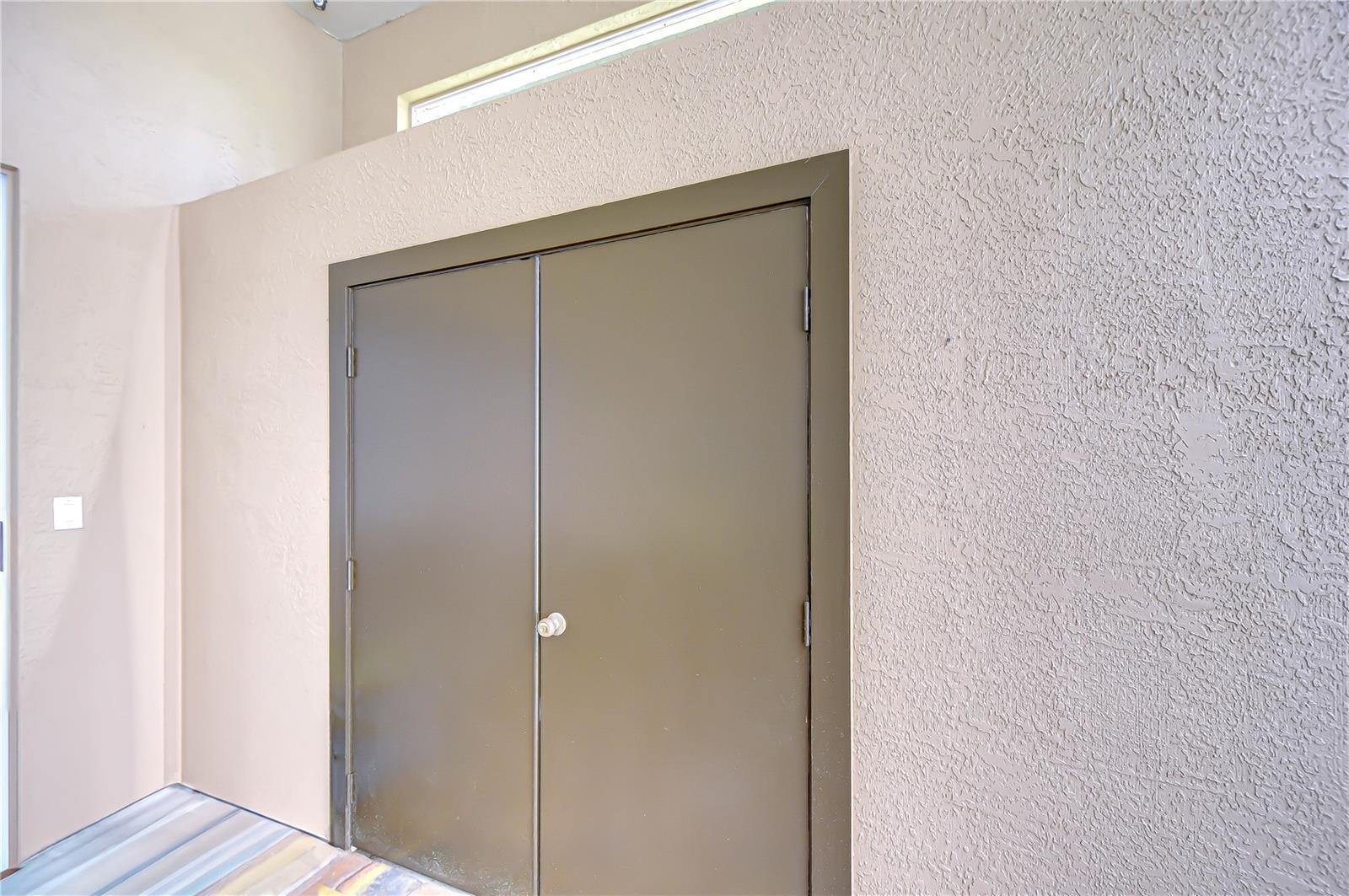 Outdoor storage room!