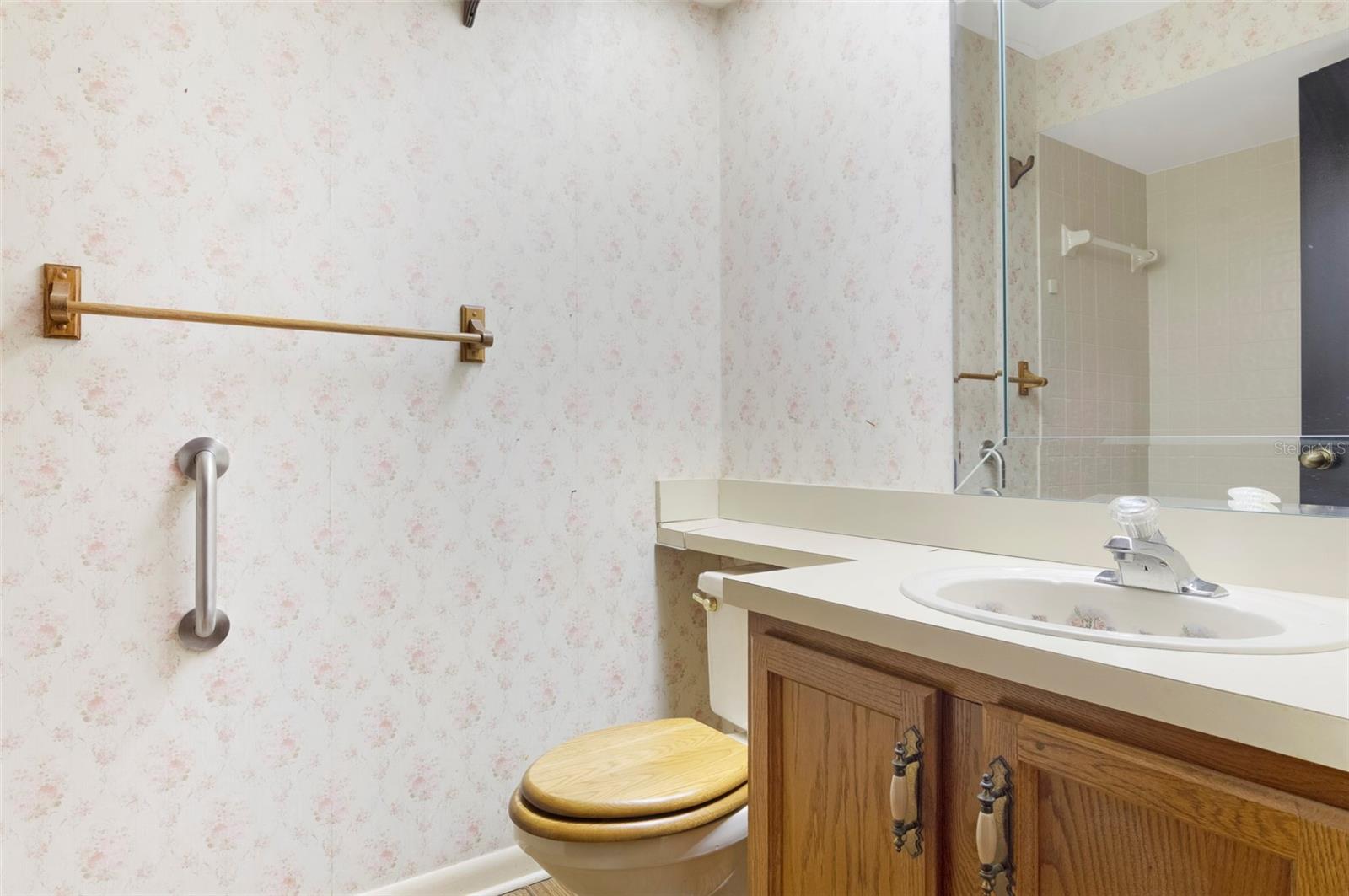 The Second Bathroom has a tub.