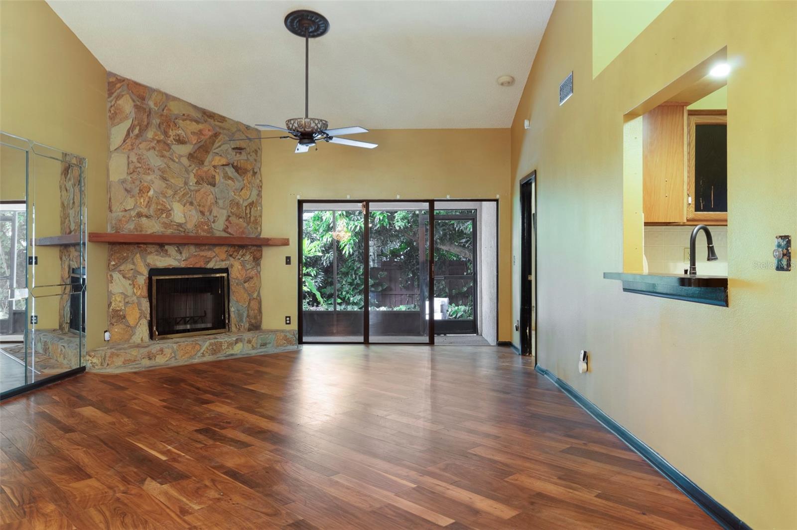Vaulted Ceilings waiting for a new owner to finish!