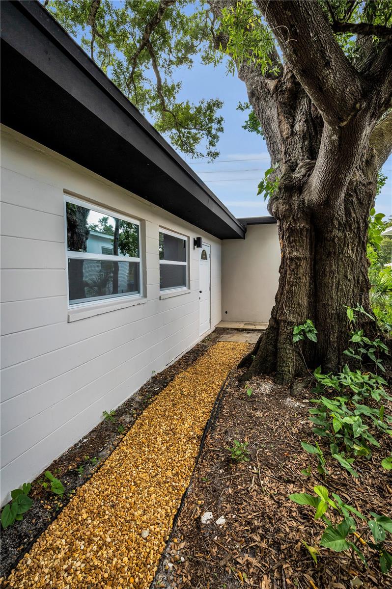 Side of home