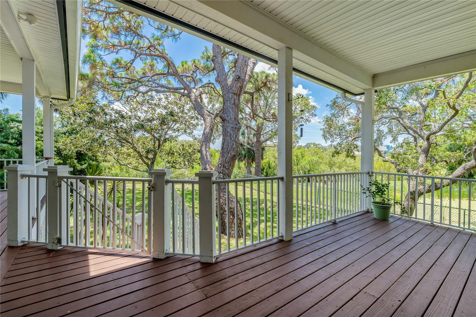 CONSERVATION VIEWS OFF YOUR COVERED REAR PATIO!