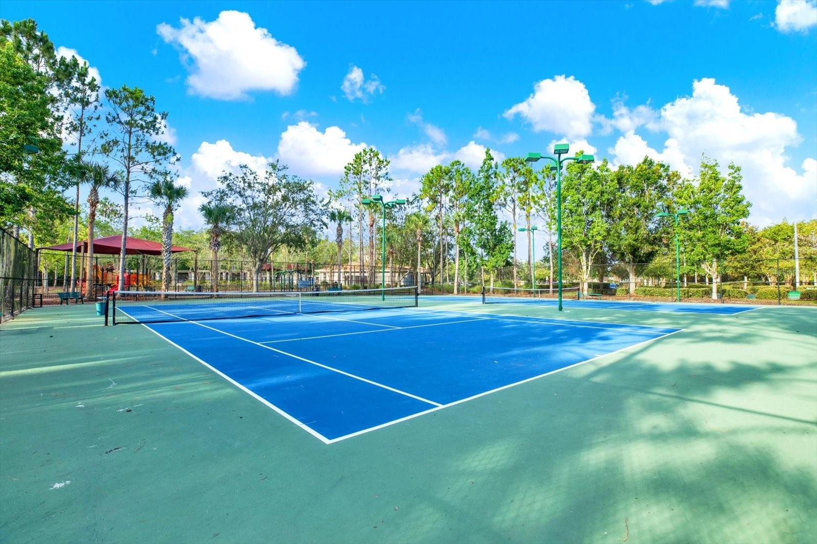 Tennis courts