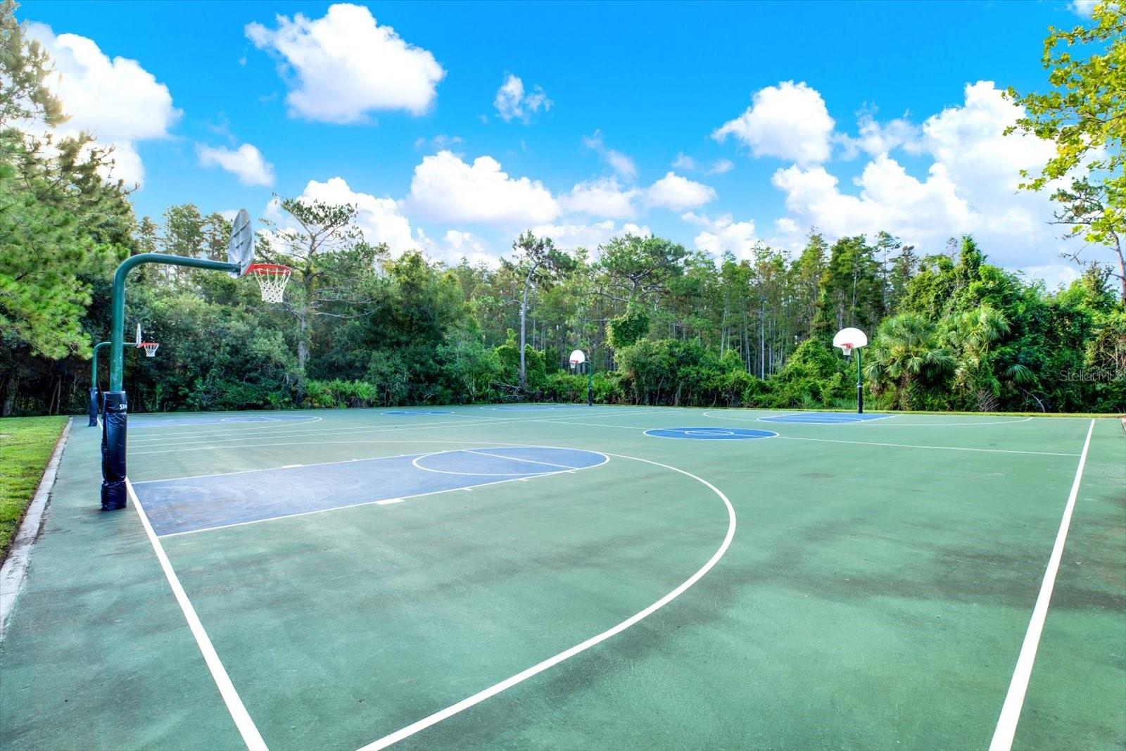 Basketball courts