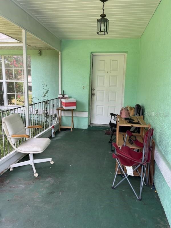 Front screened Porch
