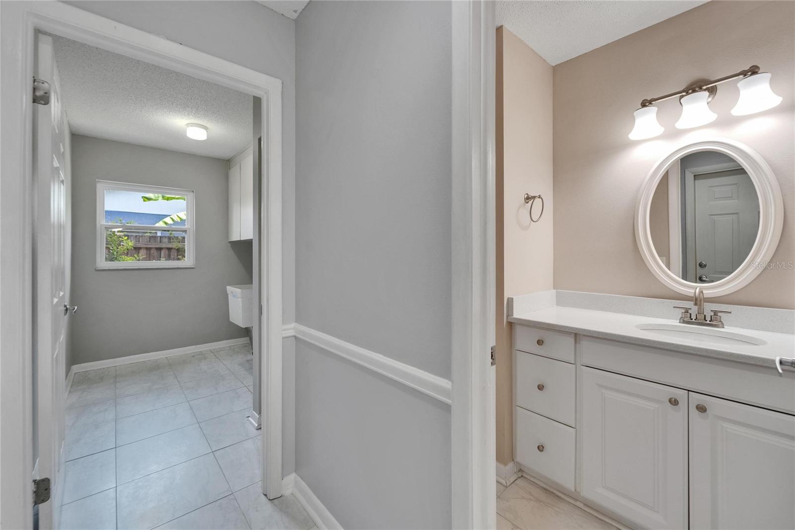 Laundry Room and half bath