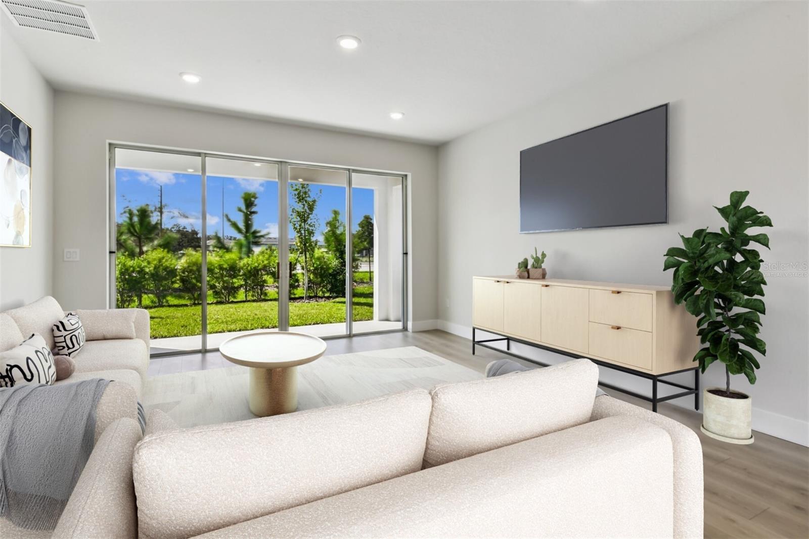 Family Room **Virtually Staged