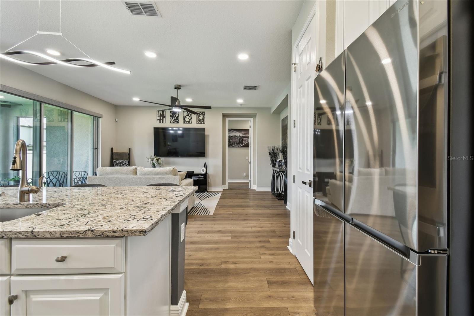 This refrigerator is great! PREMIUM refrigerator includes 4-door access, with Beverage Center, DUAL auto ice makers and lower right Flex Zone