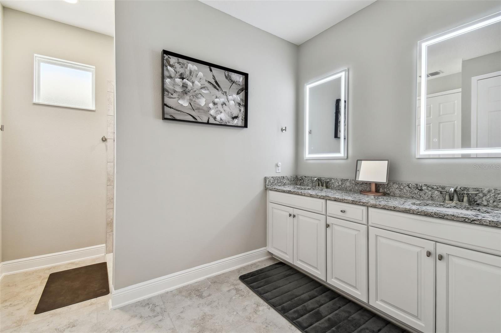 Shower entrance