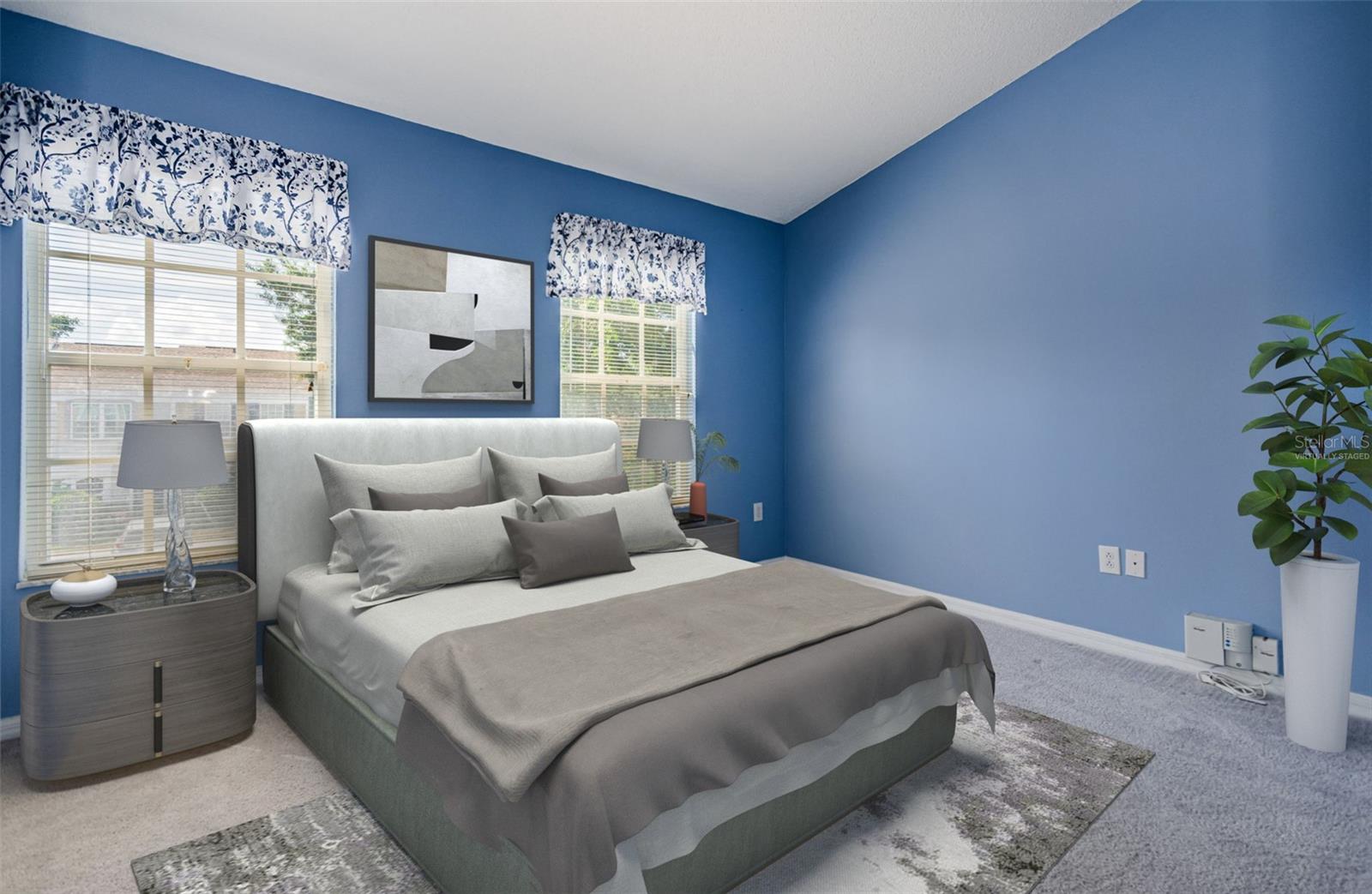 Virtually Staged Bedroom 2