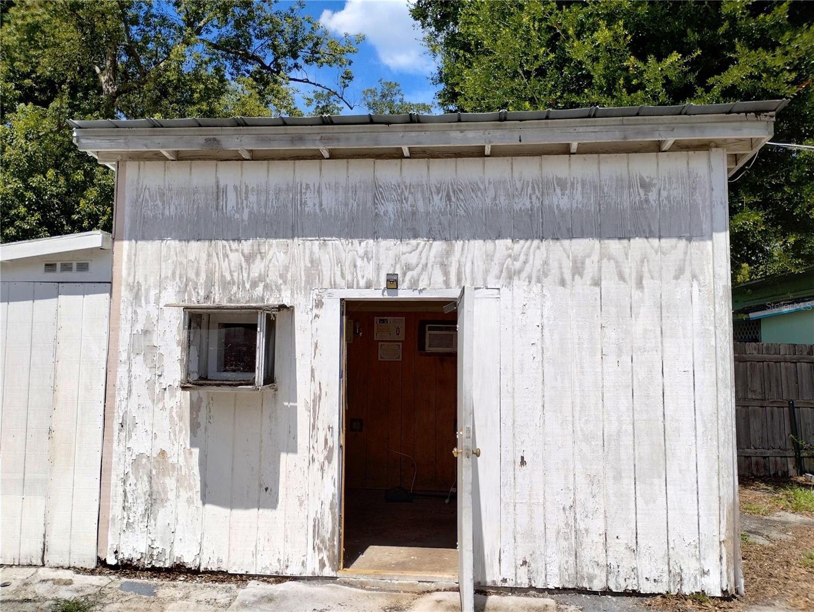 Outside Shed 1
