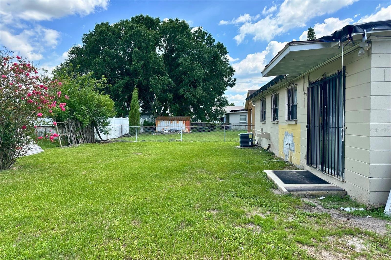 Fenced Yard