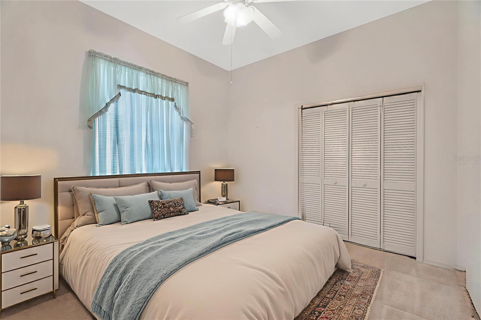 Virtually Staged Bedroom
