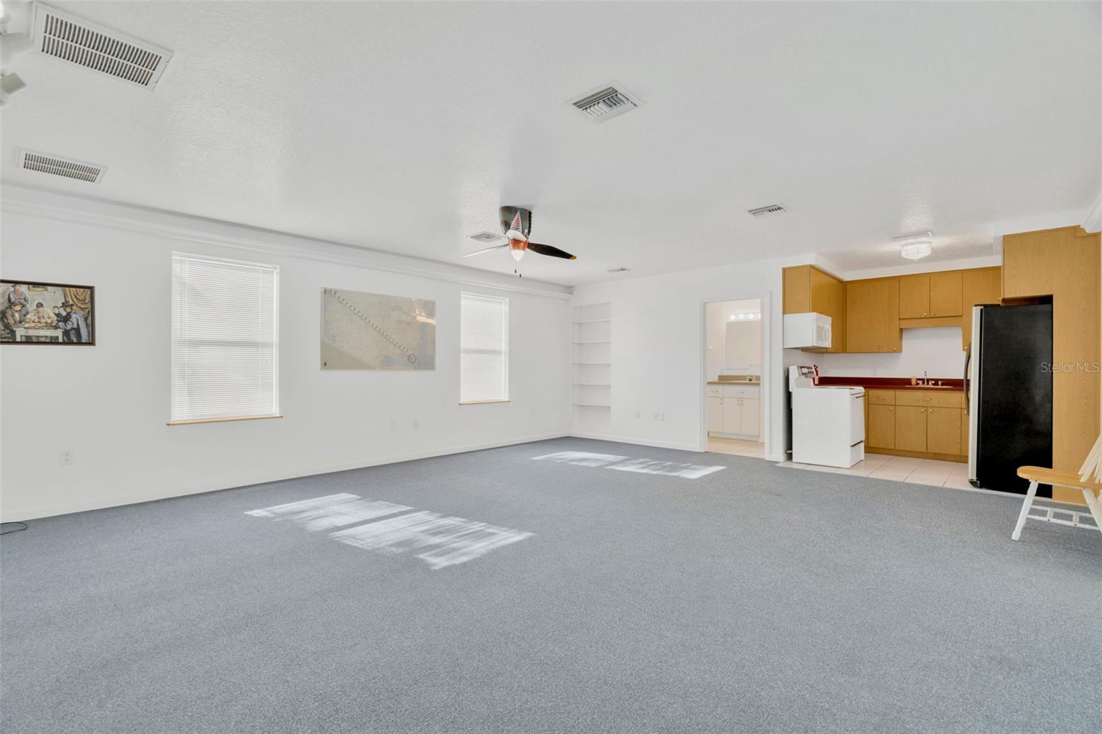 Hangar Living Area, let you imagination soar.