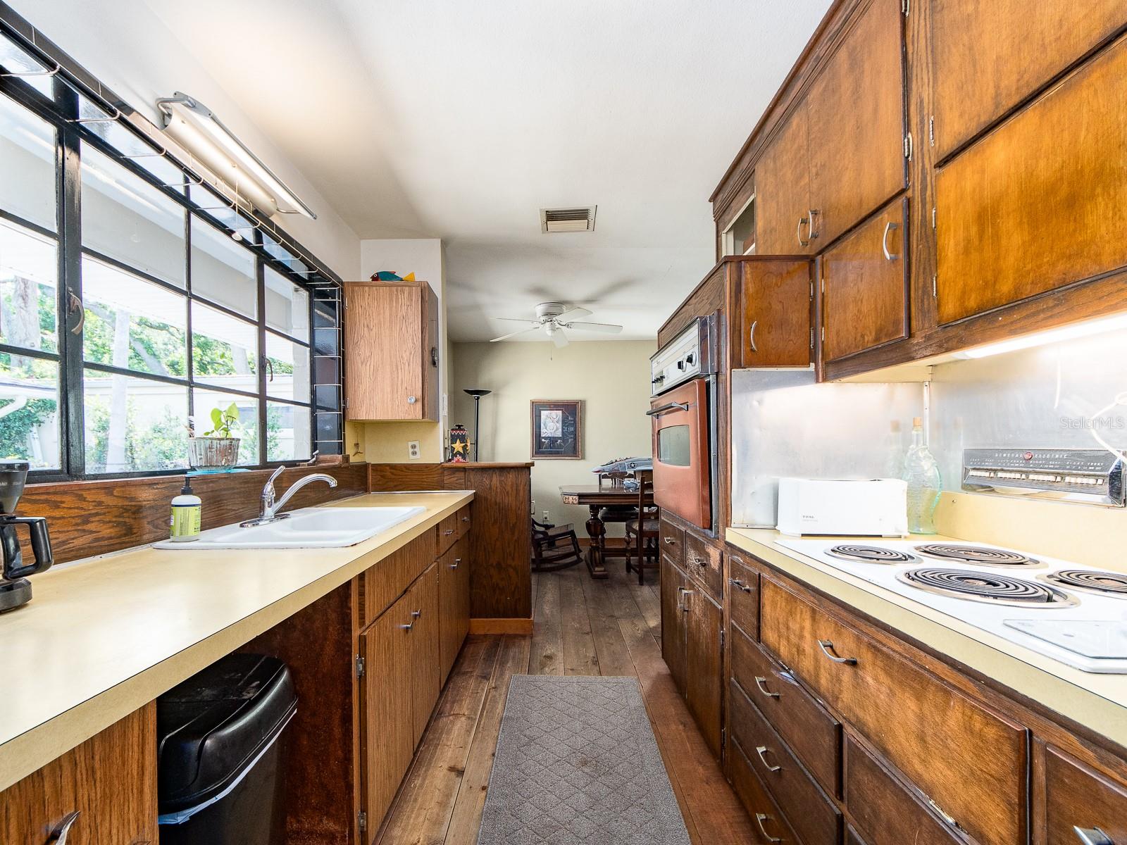 Bright Gally Kitchen
