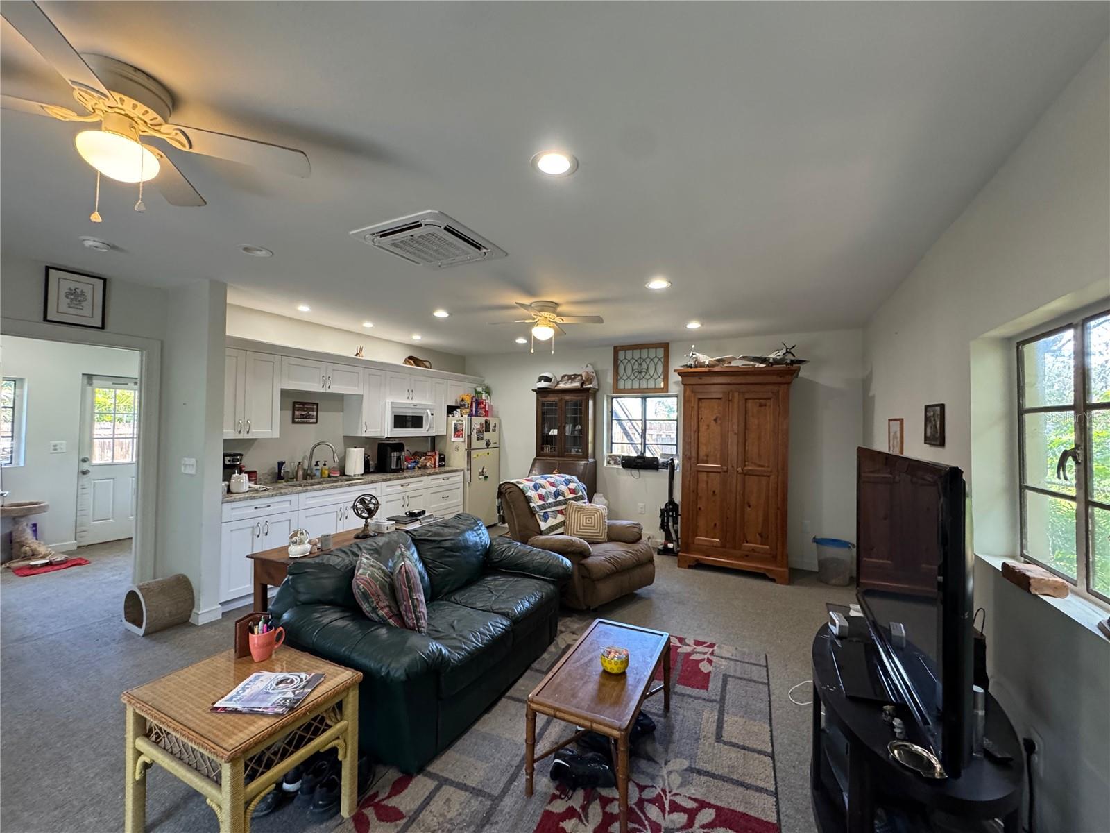In-Law Suite with separate bedroom and full bath!