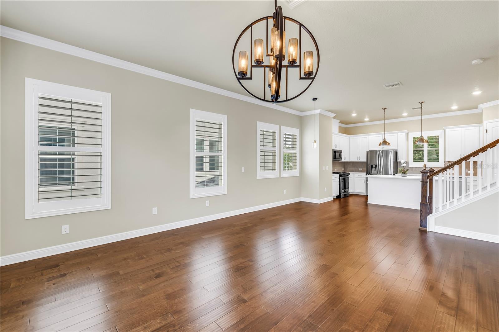 Open Concept Floor Plan on Floor Two
