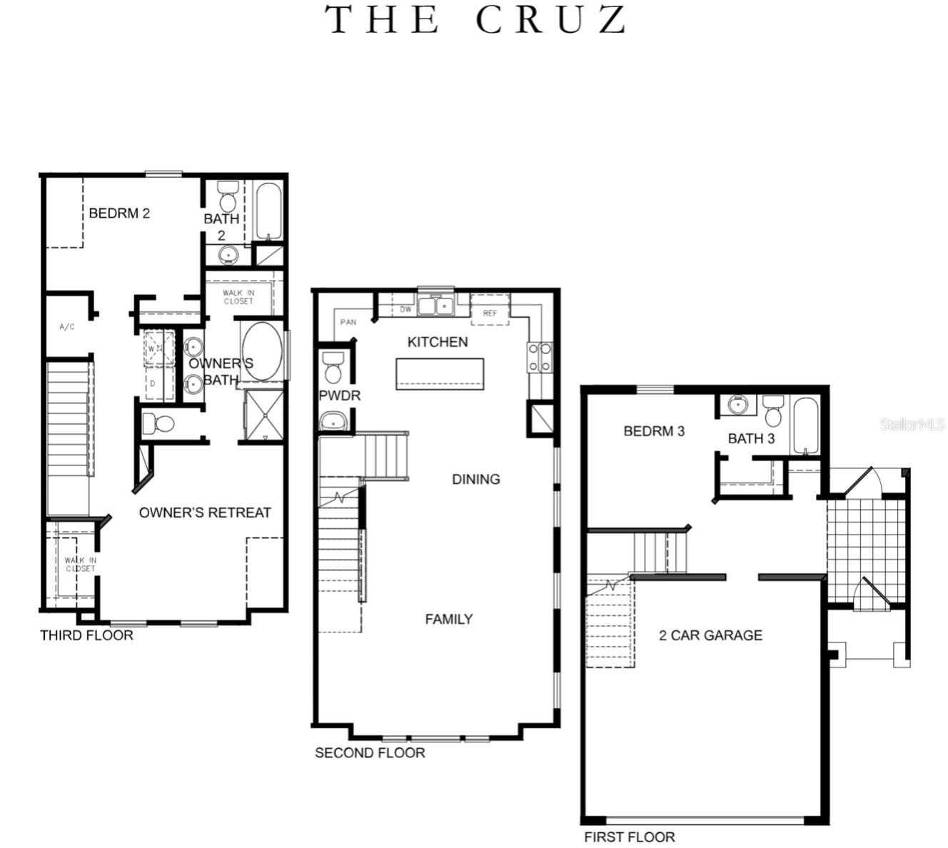 The Cruz Floorplan