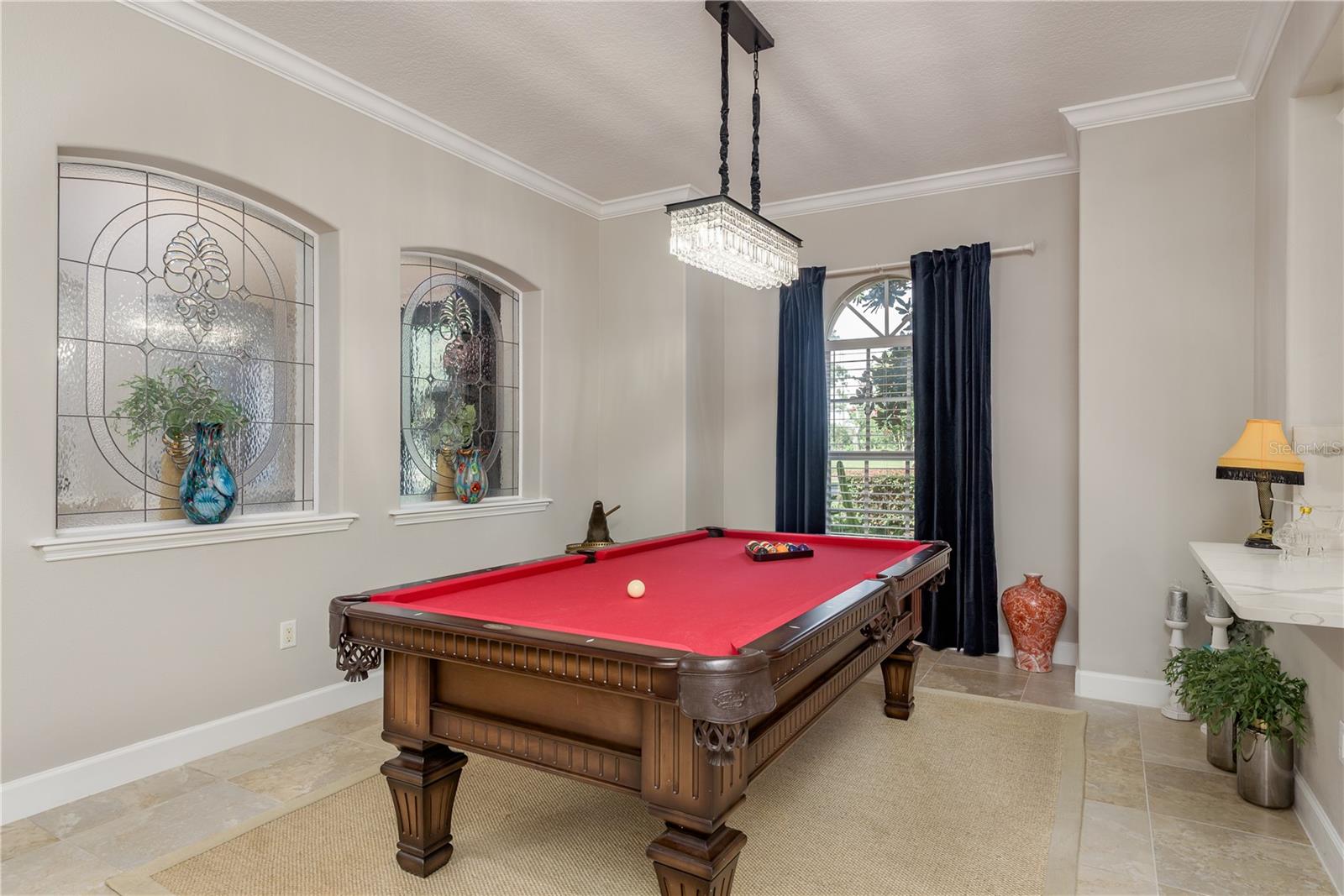 Dining/ Billiard Room