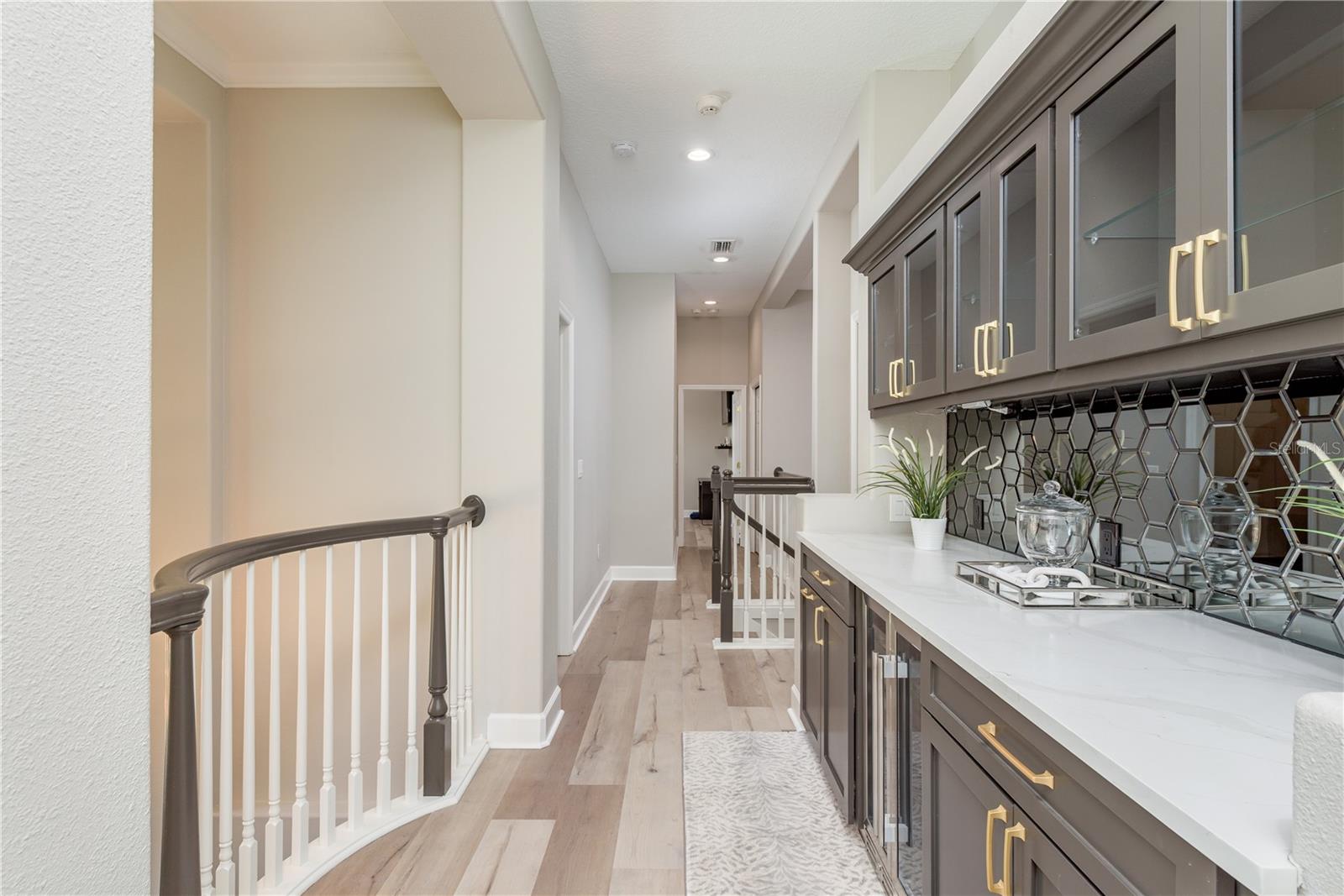 Upstairs Hall Cabinetry