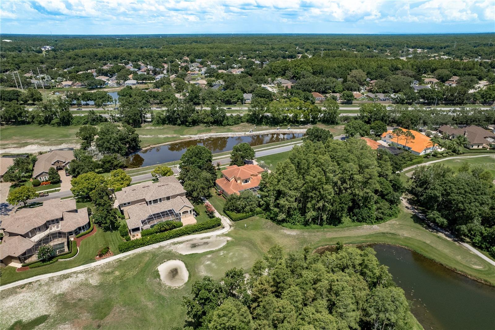 Aerial - Rear View of Property