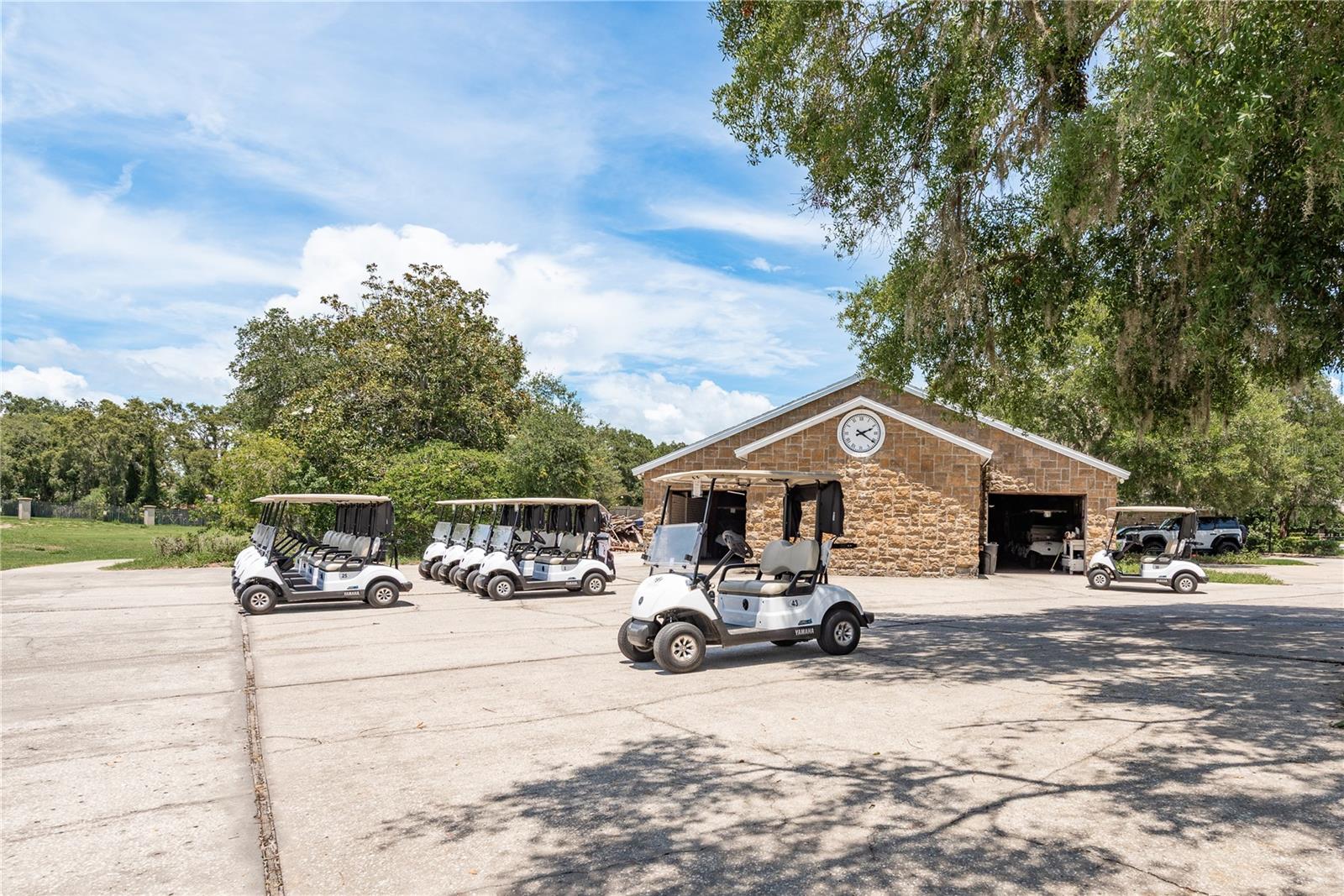 Golf Club Cart Barn
