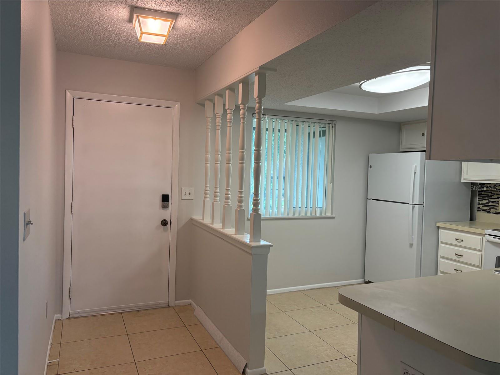 Kitchen and Front Door