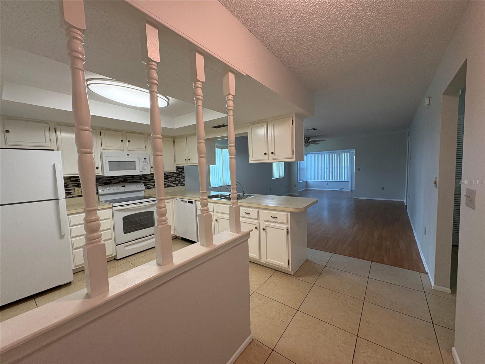 Kitchen view from entry