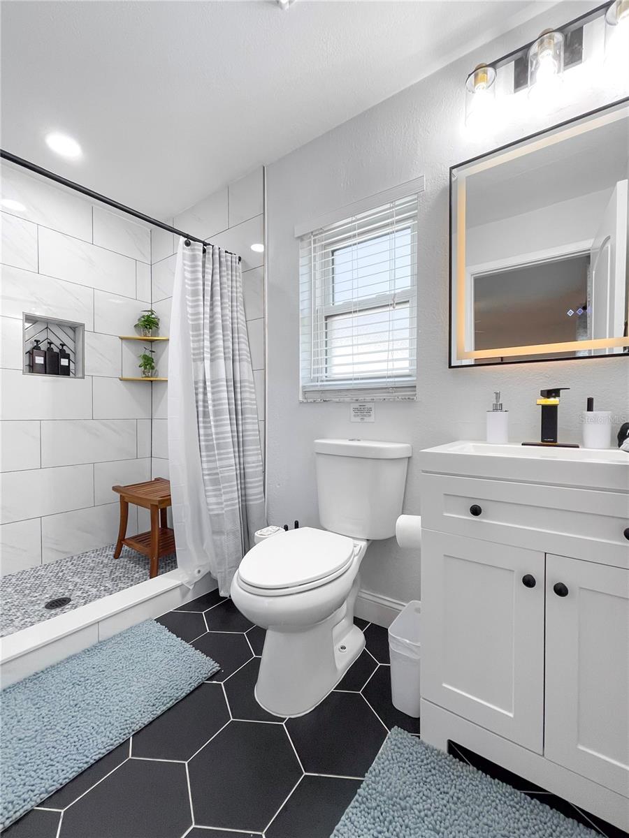 updated bathroom