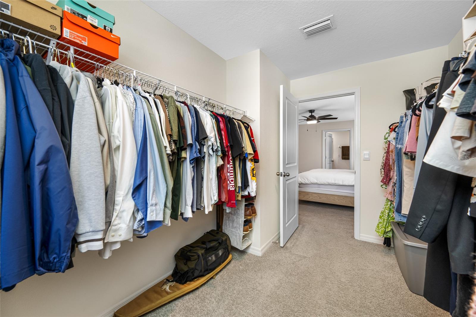 Spacious Walk-In Closet