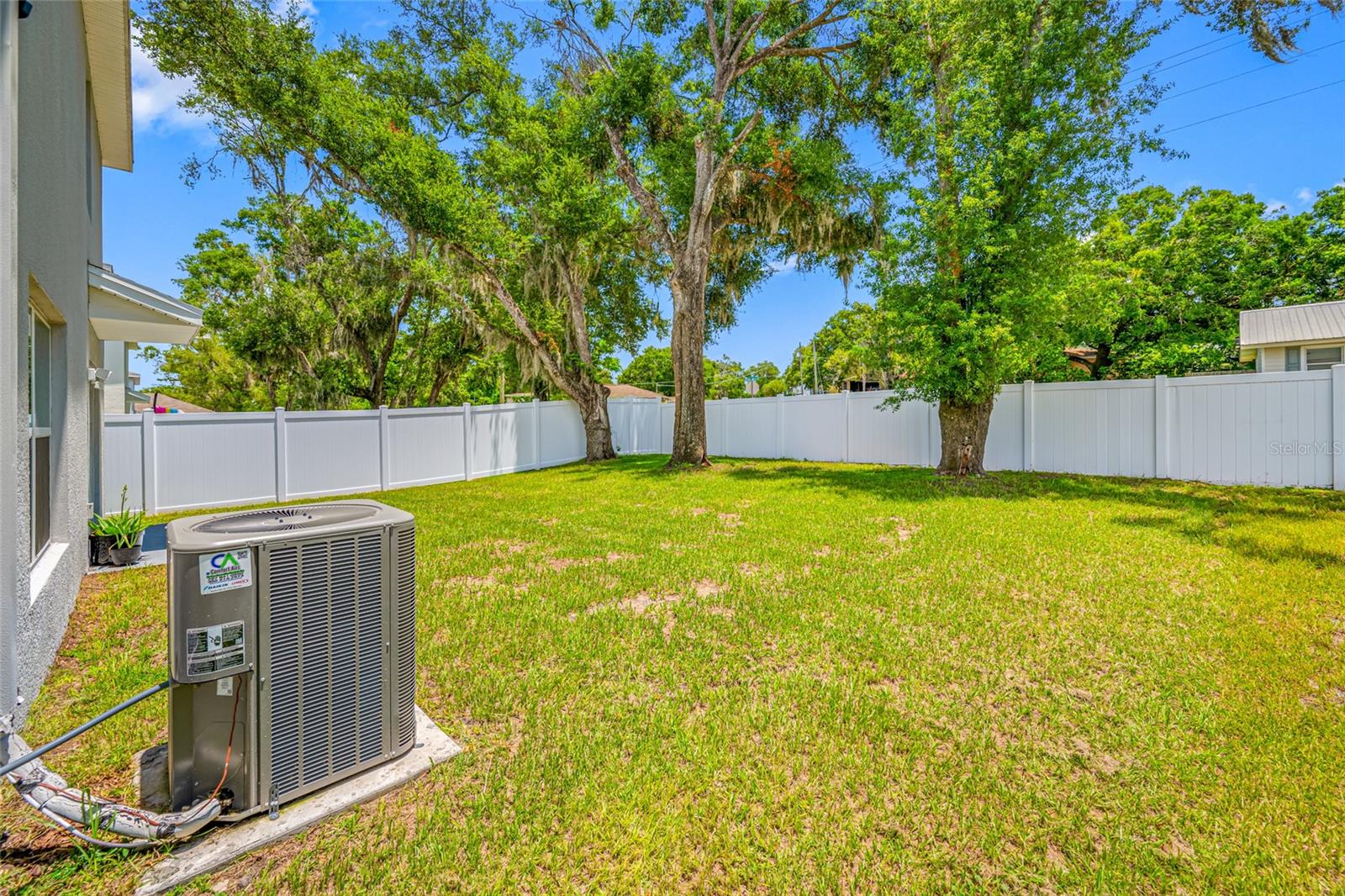 Fenced Backyard