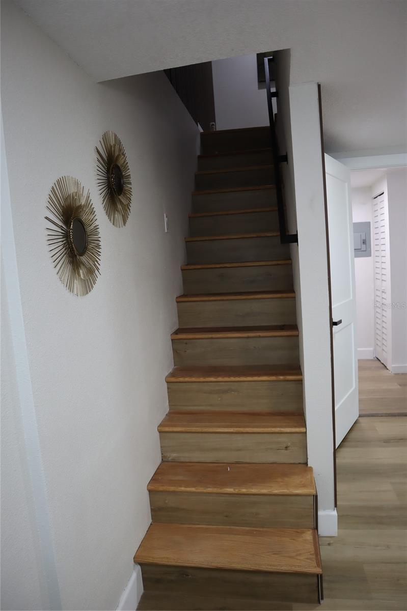 Stairs to upstairs master