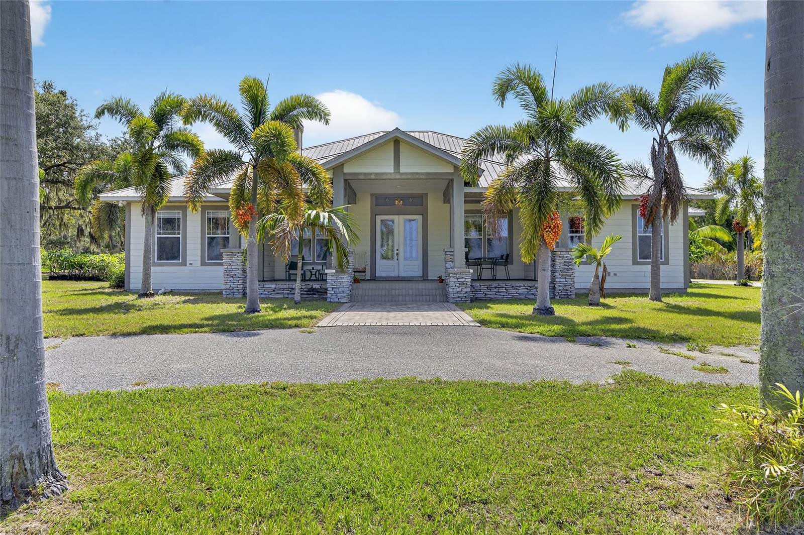 Beautiful view of front of home.