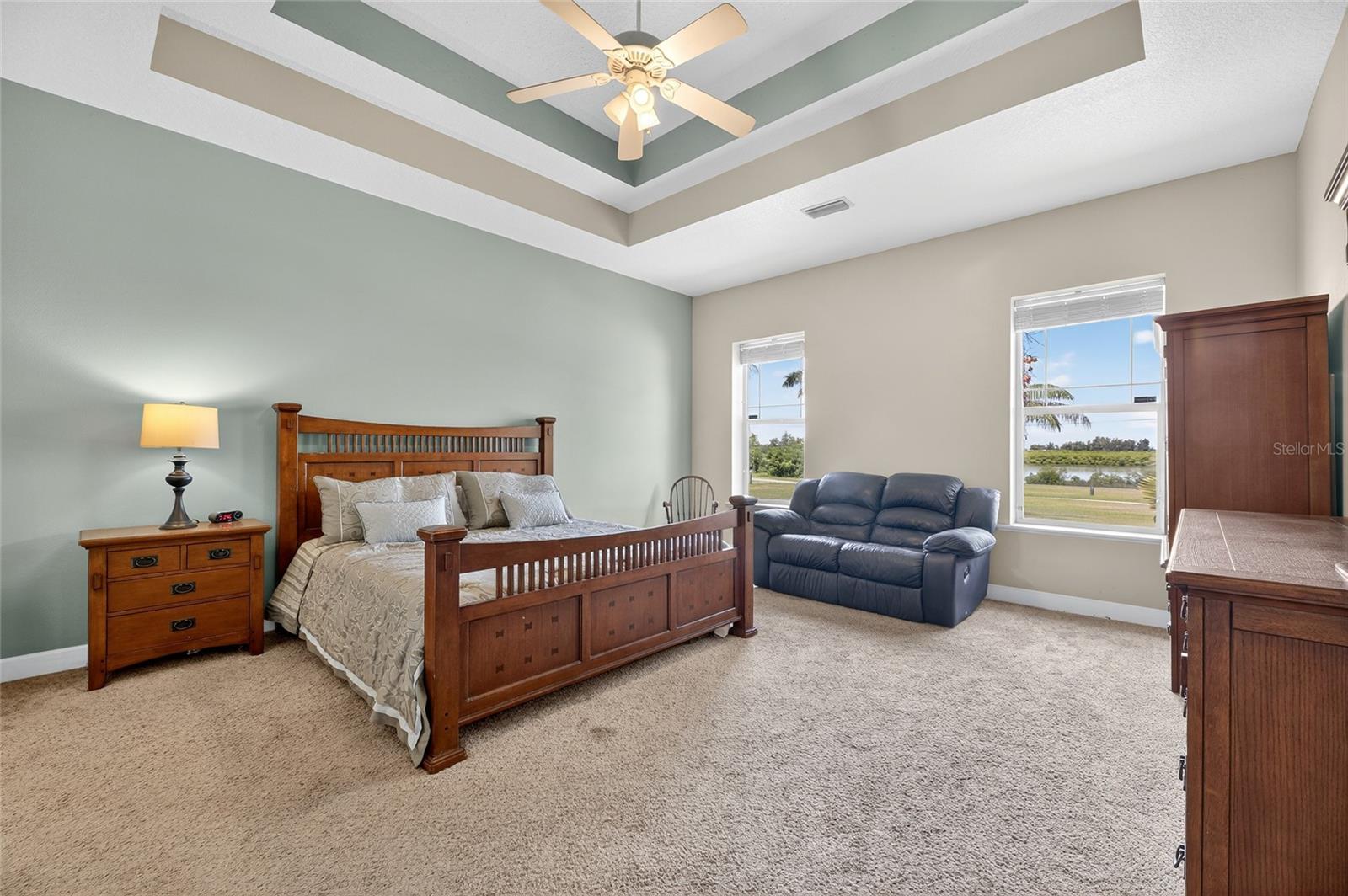 Large master bedroom.