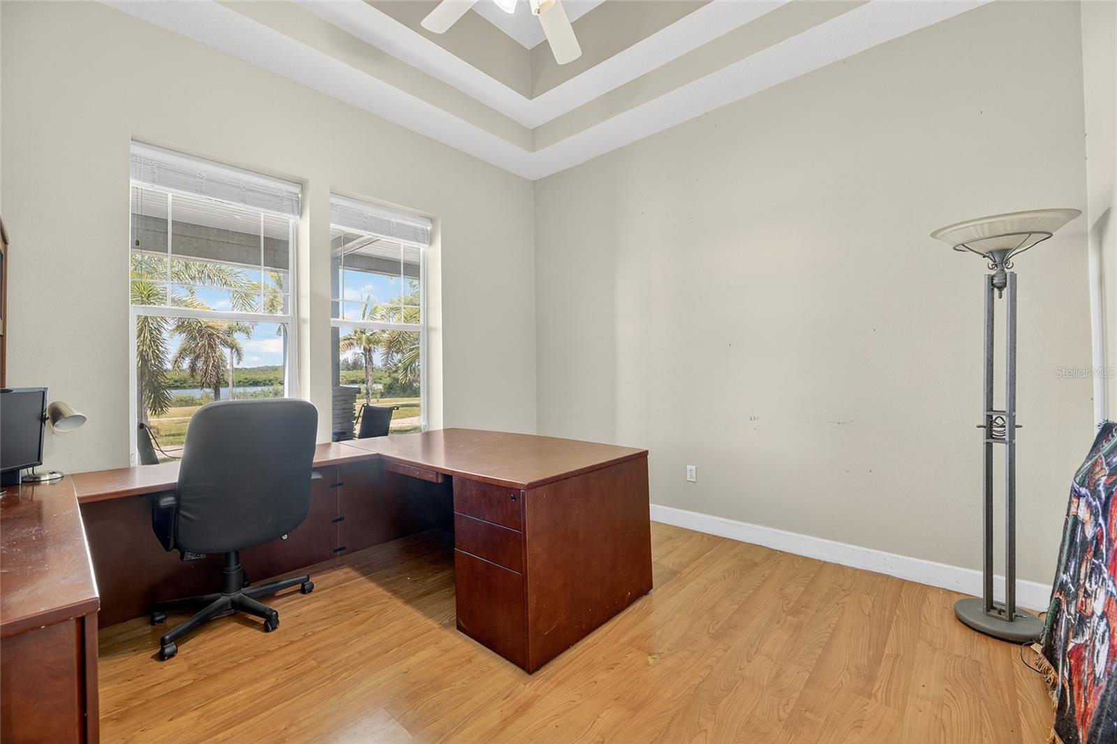 The currently used office space would also make a nice nursery.