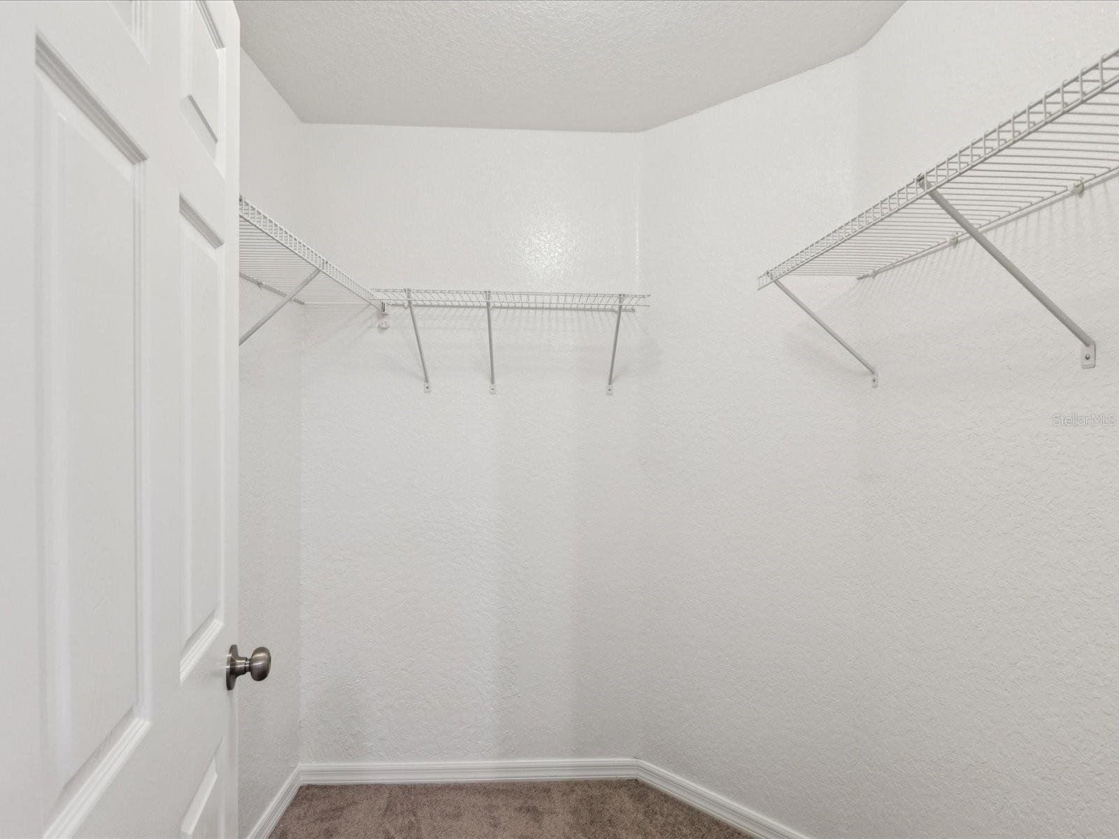 Primary Walk In Closet