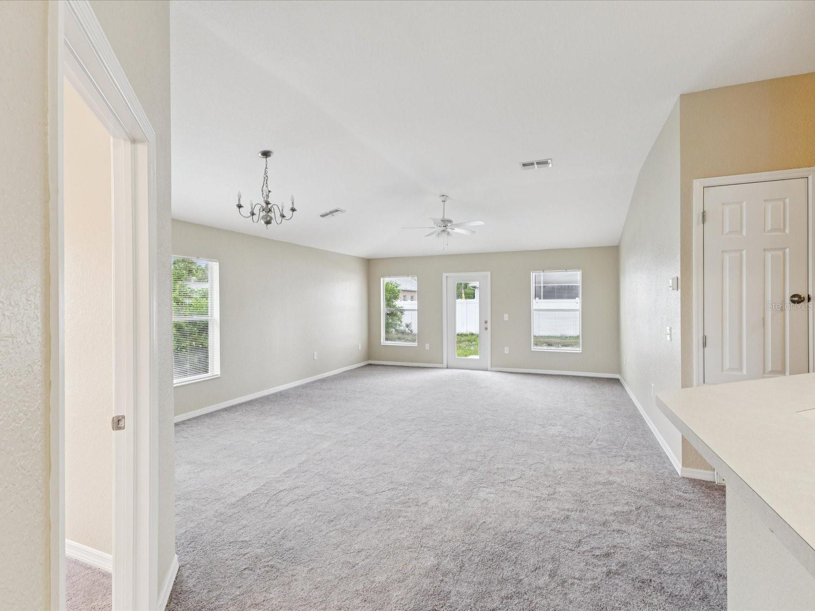 Living/Dining Room Combo