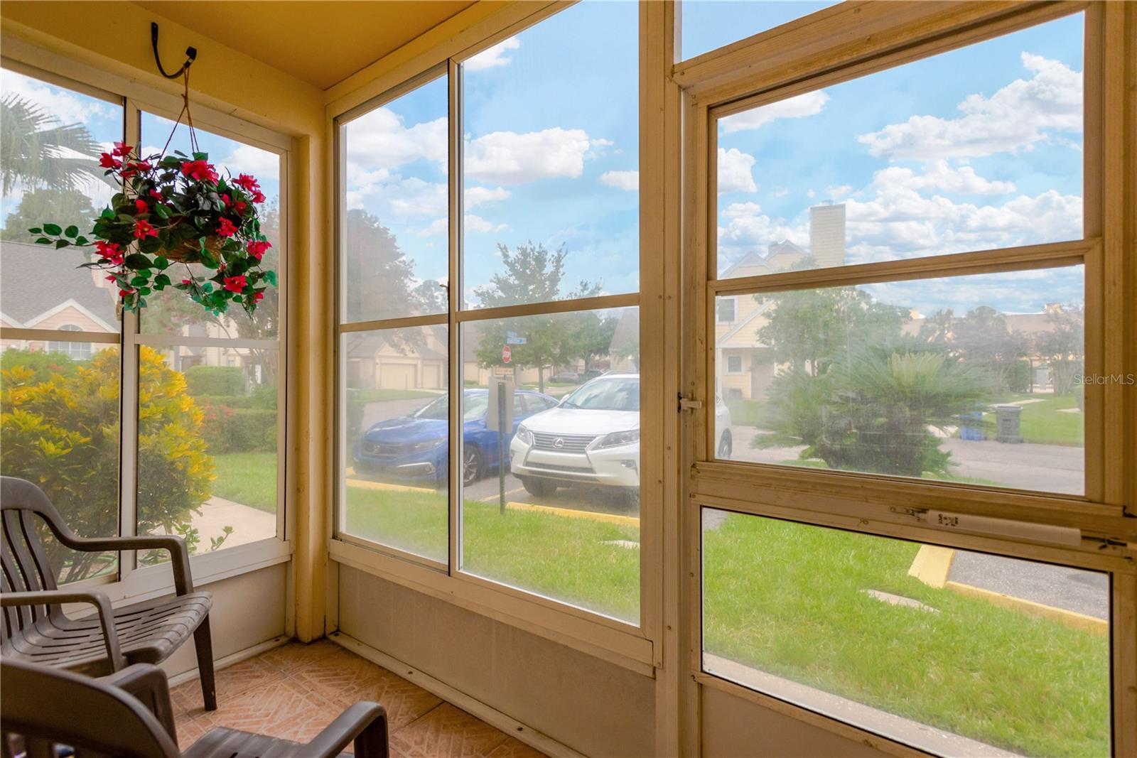 Screened Front Porch