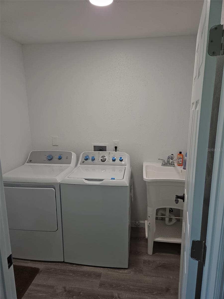 Inside laundry