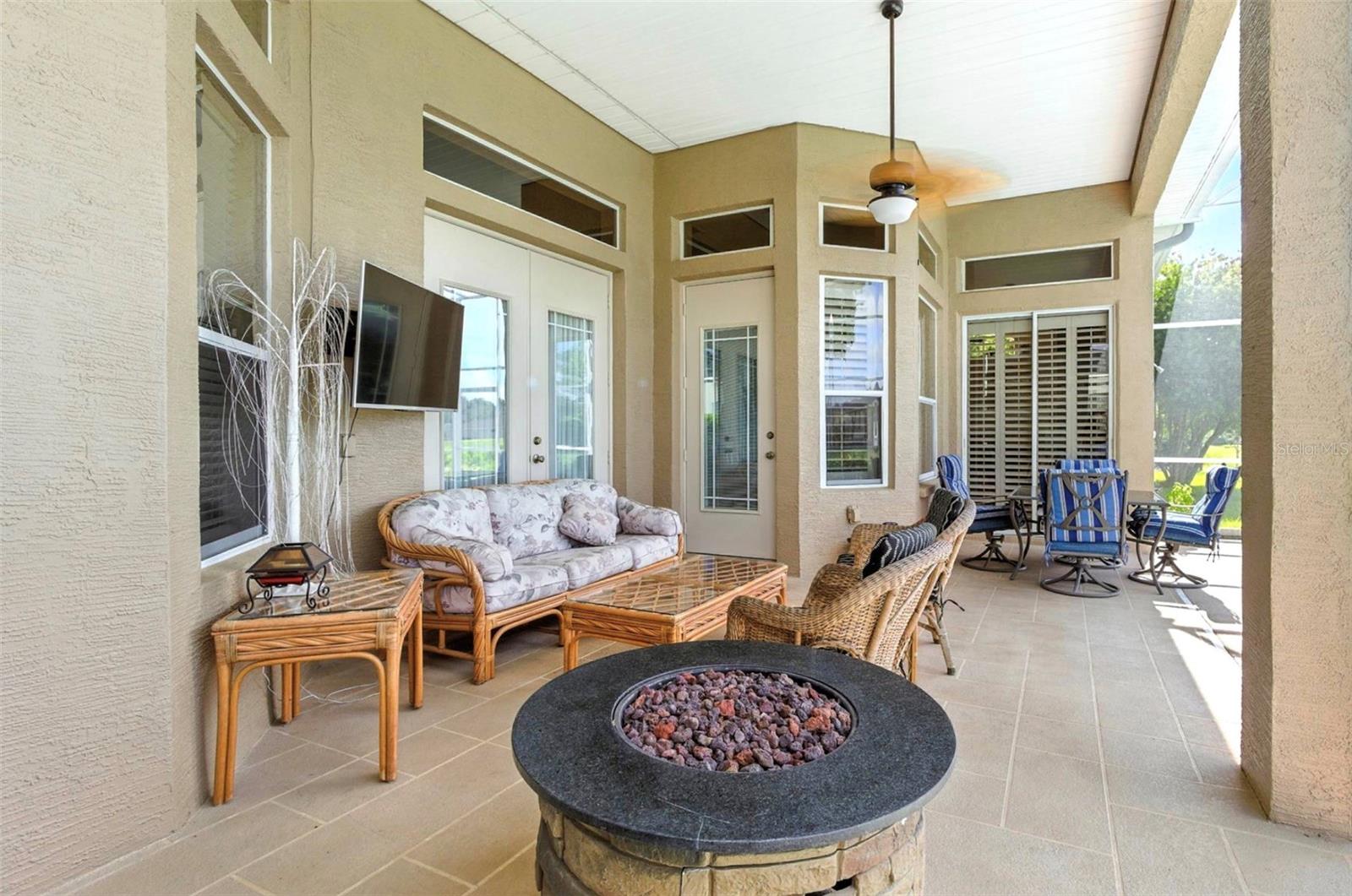 Back patio