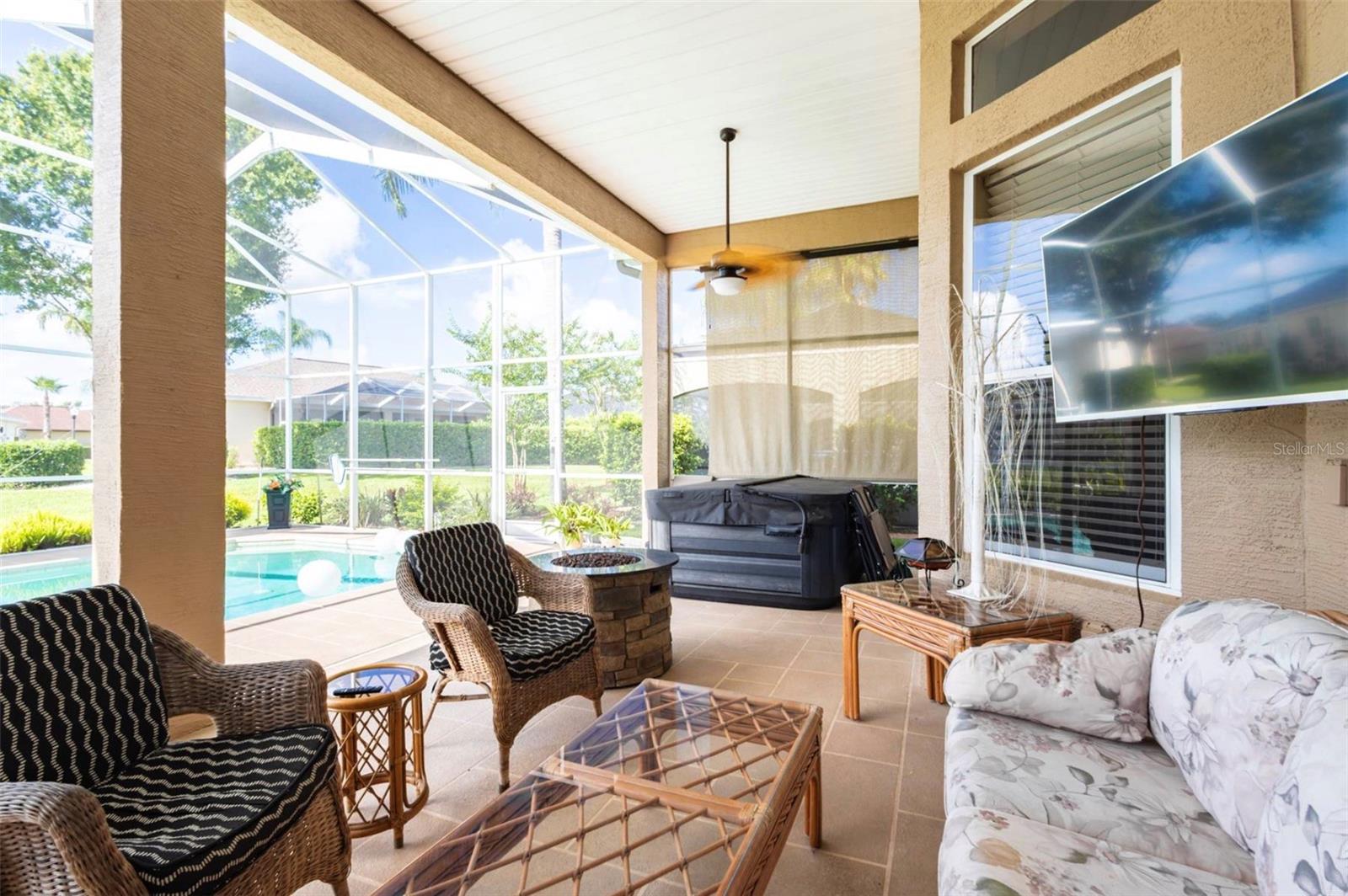 Outdoor living space