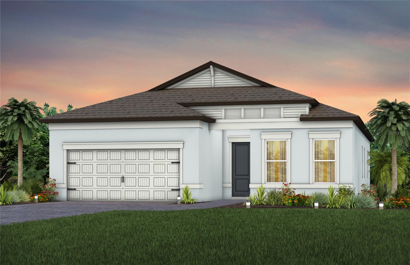 Exterior Rendering, Elevation CO2A